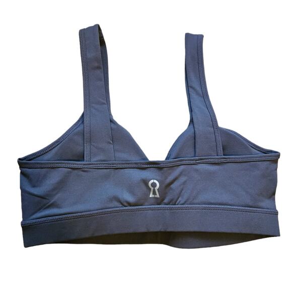 NWOT! 2-PACK Cara Loren Active Twist Sports Bra Brown Large - Picture 5 of 5